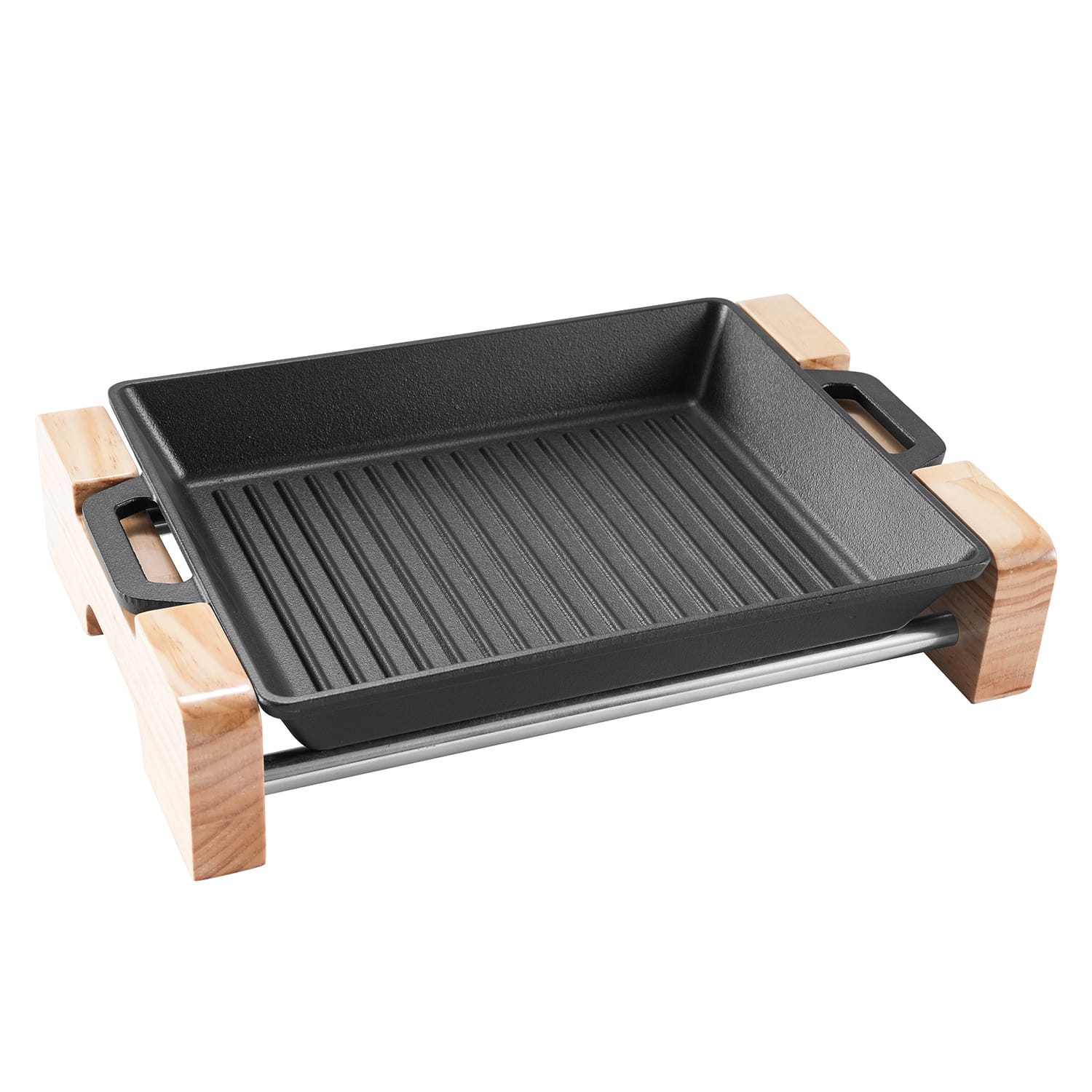Enameled Rectangular Ribbed Grill & Roasting Pan product image