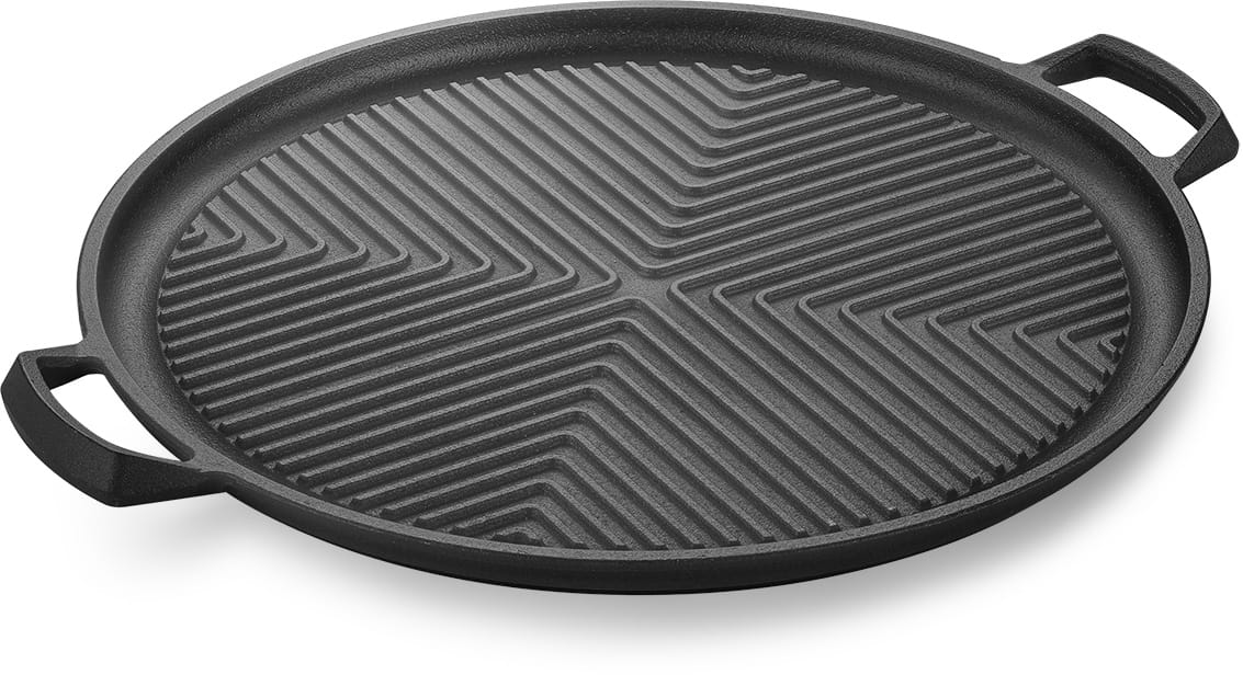 Round Cast Iron Grill & Baking Pan product image