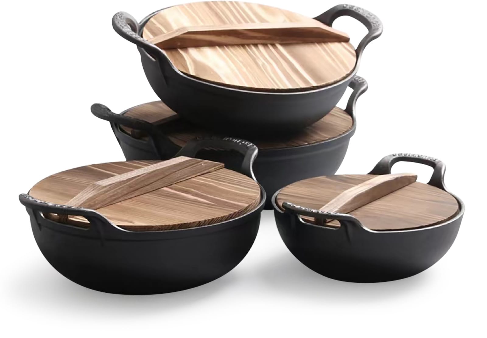 Lidded Cast Iron Serving Pot product image