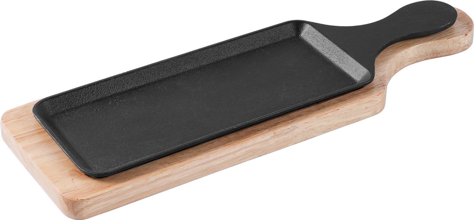 Round Cast Iron Serving Skillet with Handle product image
